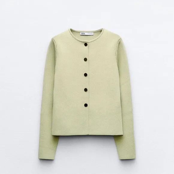 ⭐️Host Pick⭐️ ZARA New Woman's Knit Tailored Cardigan NWT