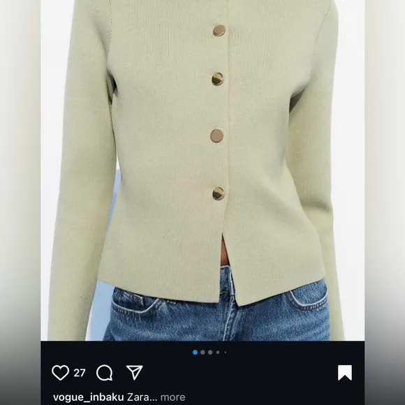⭐️Host Pick⭐️ ZARA New Woman's Knit Tailored Cardigan NWT