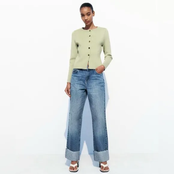 ⭐️Host Pick⭐️ ZARA New Woman's Knit Tailored Cardigan NWT