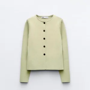 ⭐️Host Pick⭐️ ZARA New Woman's Knit Tailored Cardigan NWT