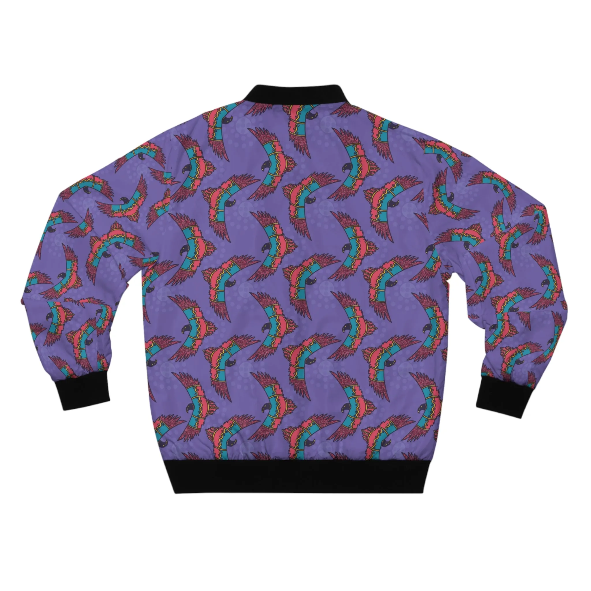 I Love Indigenous | Men's Bomber Jacket | Purple