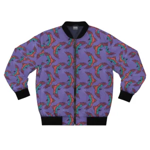 I Love Indigenous | Men's Bomber Jacket | Purple