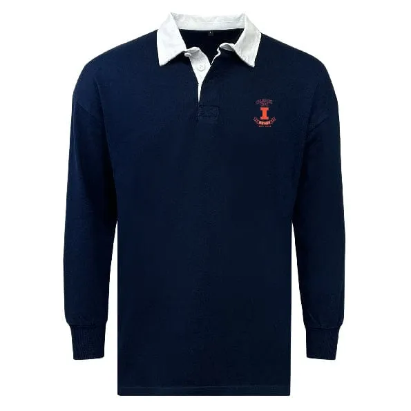 Illinois RFC Classic Long Sleeve Solid Rugby Jersey