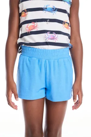 Jade Azure Blue Girls Shorts