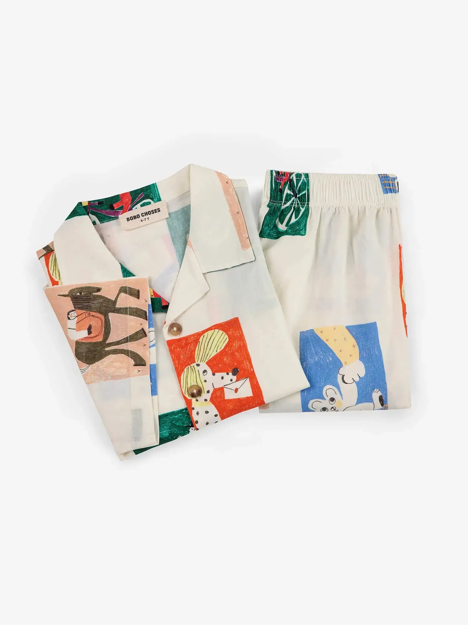 Joy Story loungewear woven set & Book