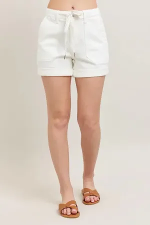 Judy Blue High Waisted Cuffed Denim Shorts