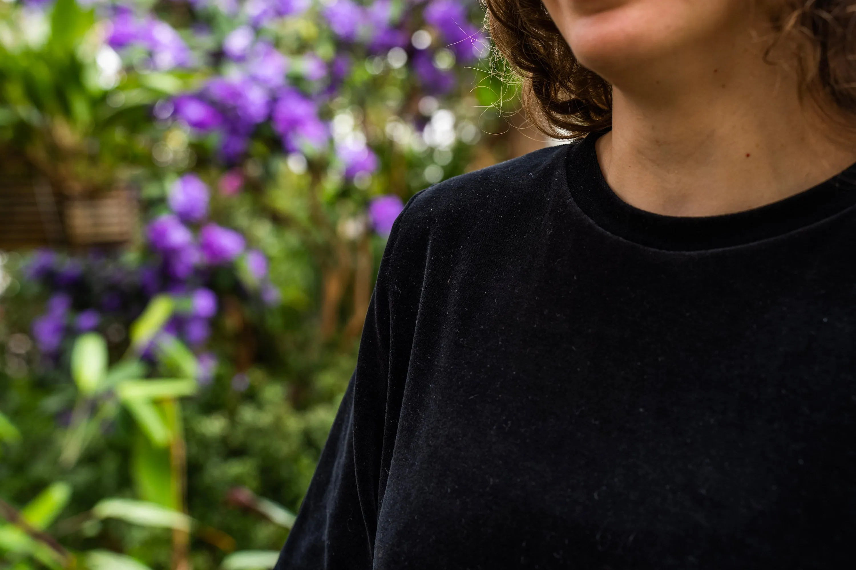 Juniper Dress - Black Velvet