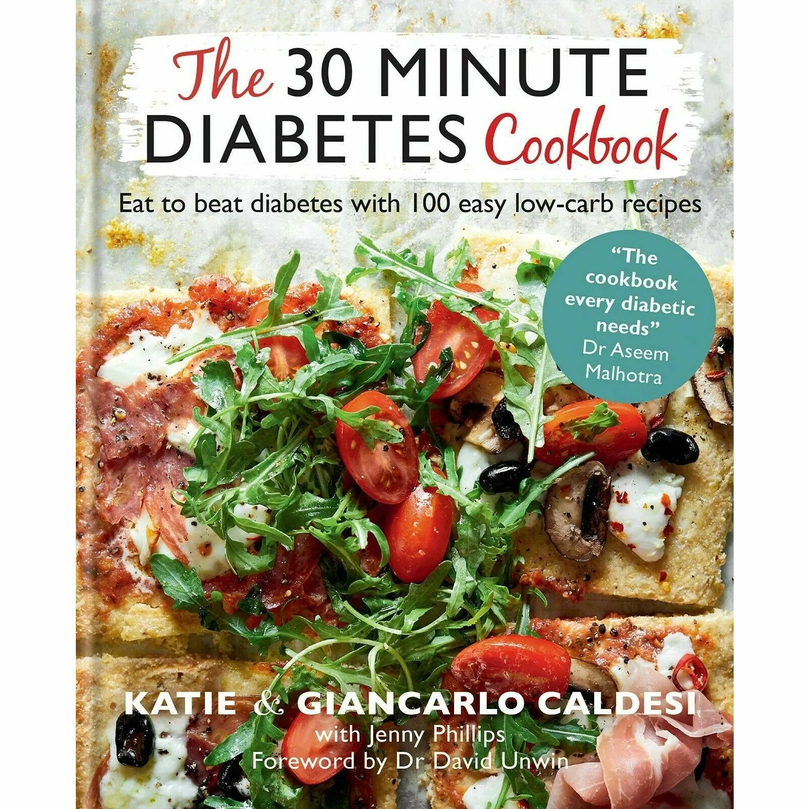 Katie Caldesi 2 Books Collection Set (The 30 Minute Diabetes Cookbook& & The Diabetes Weight-Loss Cookbook)
