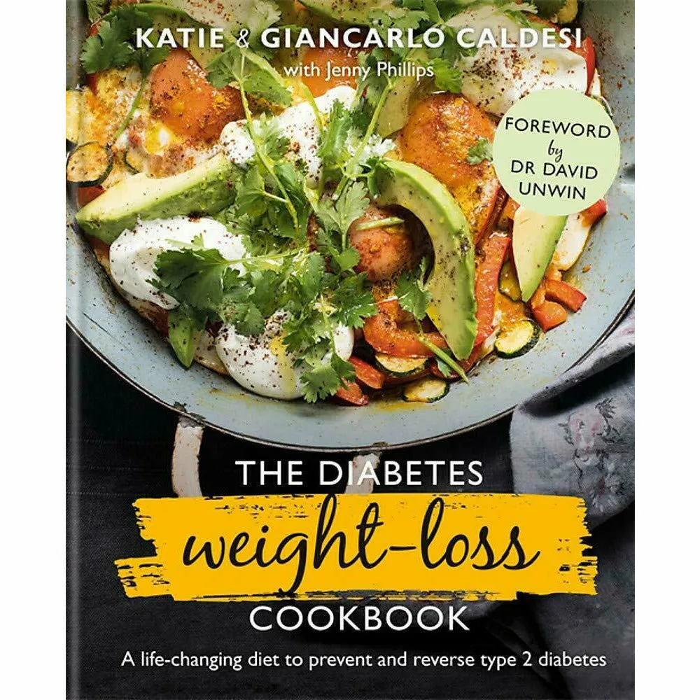 Katie Caldesi 2 Books Collection Set (The 30 Minute Diabetes Cookbook& & The Diabetes Weight-Loss Cookbook)