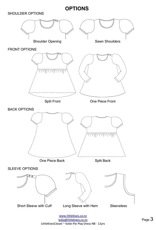 Katie Pie Play Dress-NB -12Yrs - Little Kiwis Closet