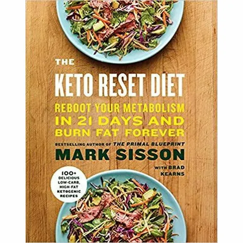 Keto Series By Mark Sisson 2 Books Collection (Keto for Life: Reset Your Clock & The Keto Reset Diet: Reboot)