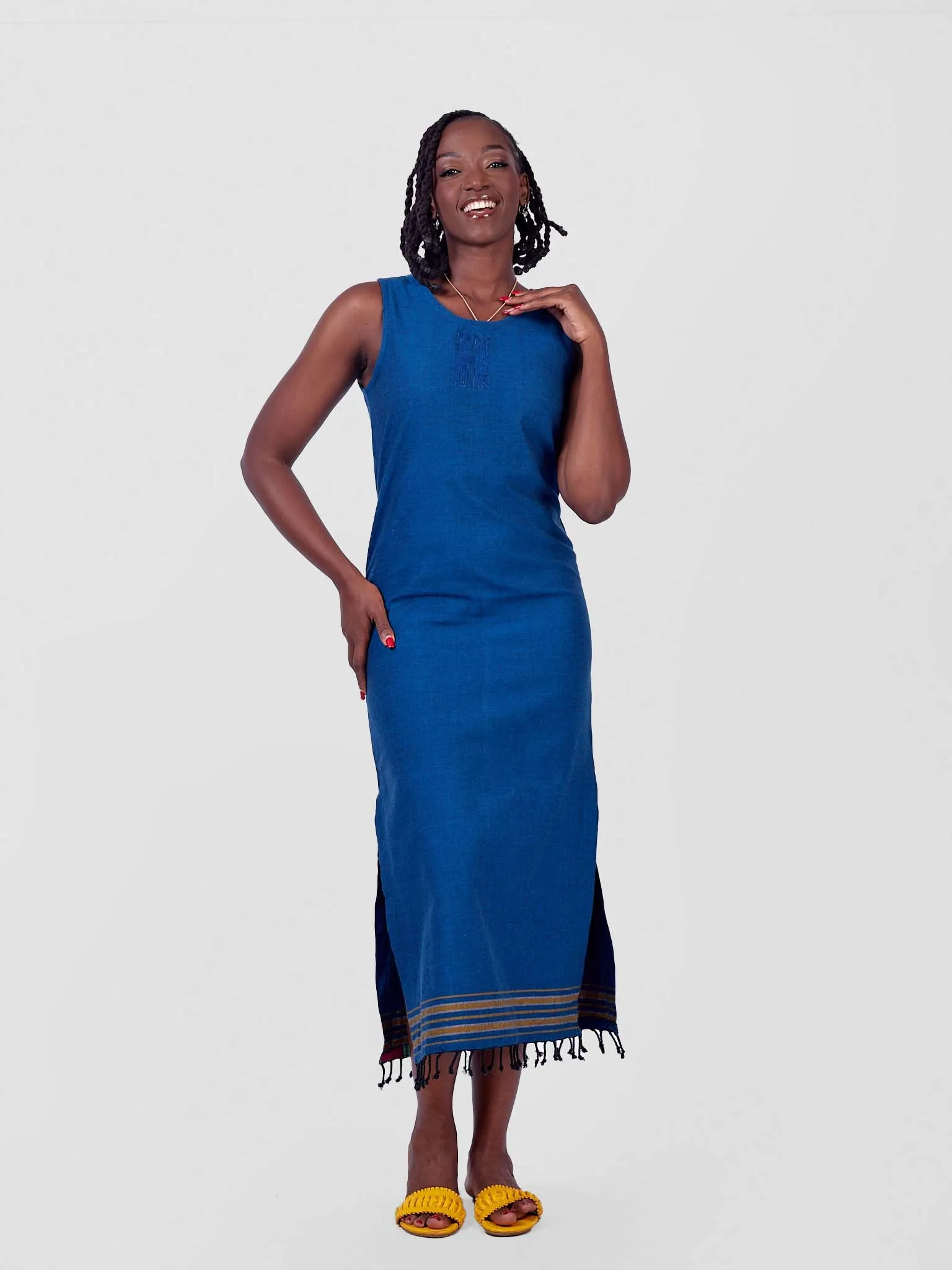 Kikoy Fitted Dress