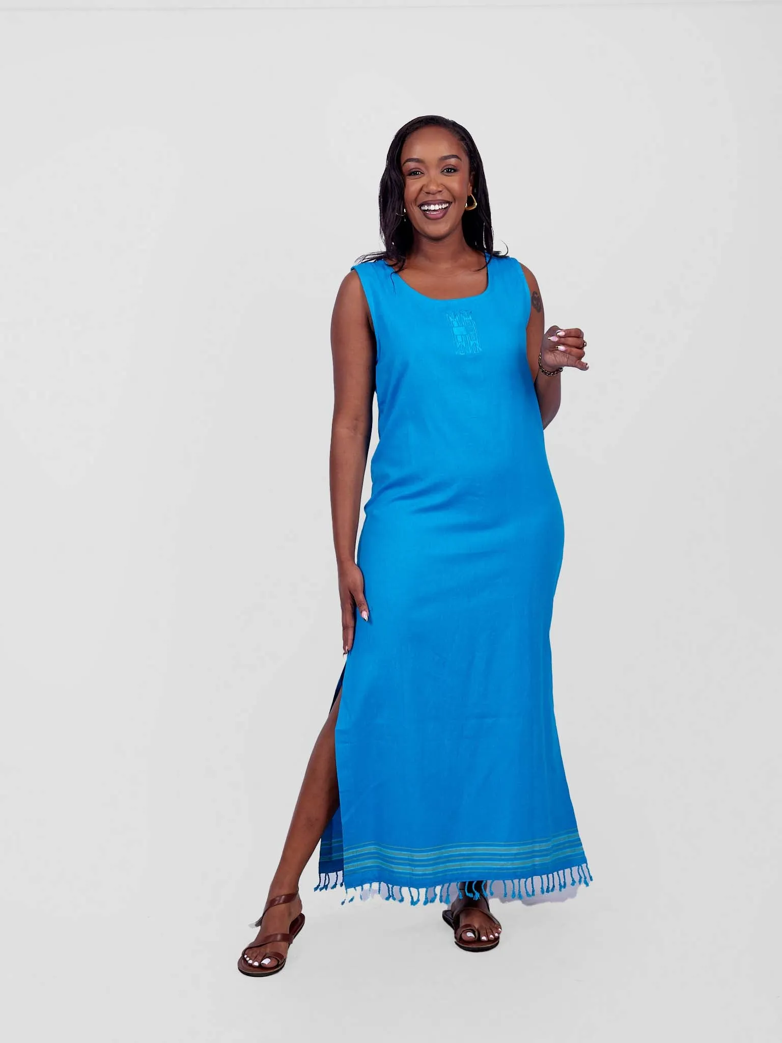 Kikoy Fitted Dress