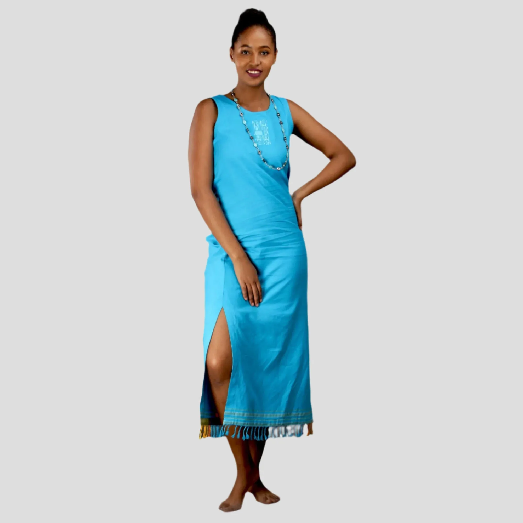 Kikoy Fitted Dress