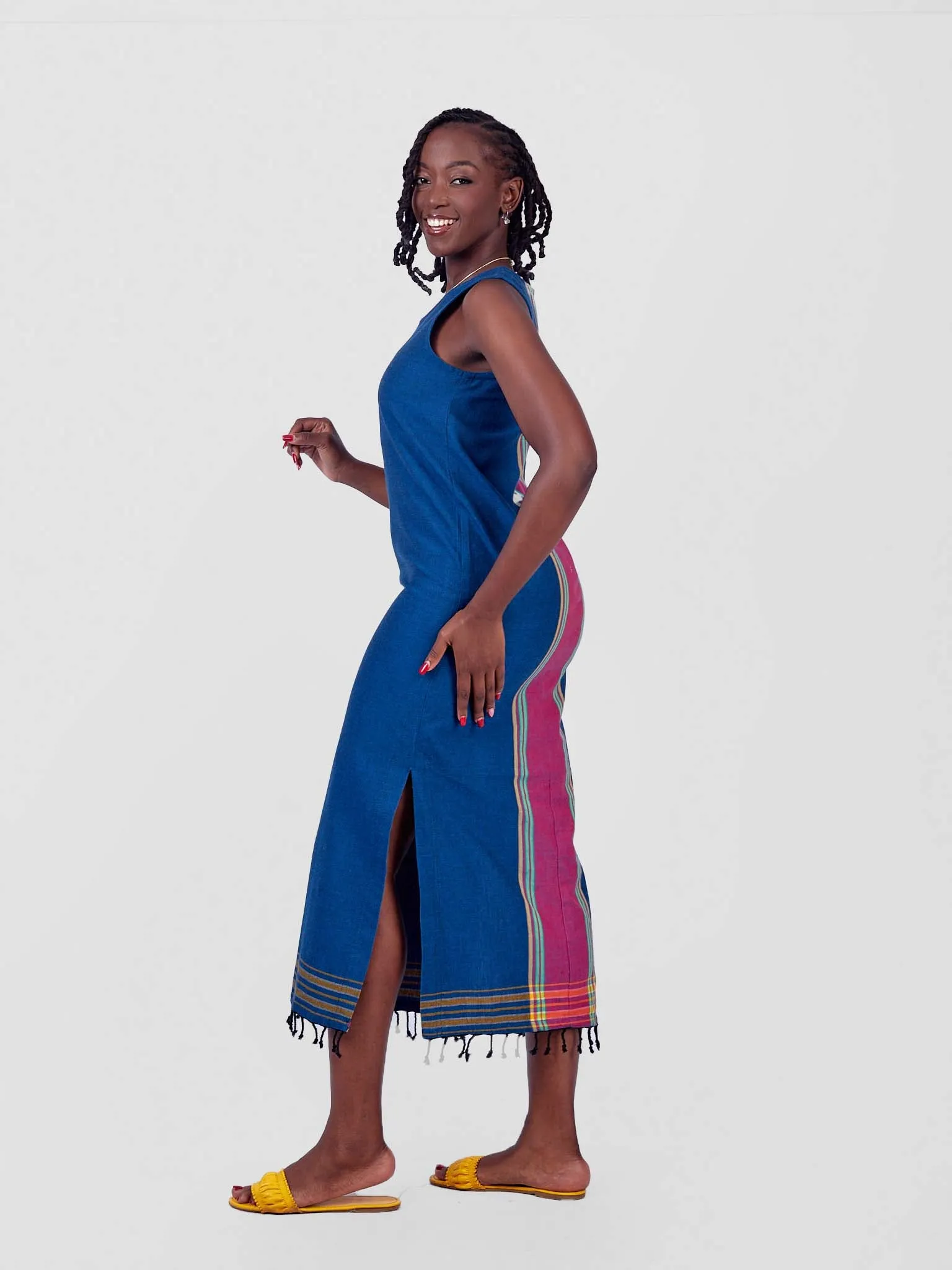 Kikoy Fitted Dress