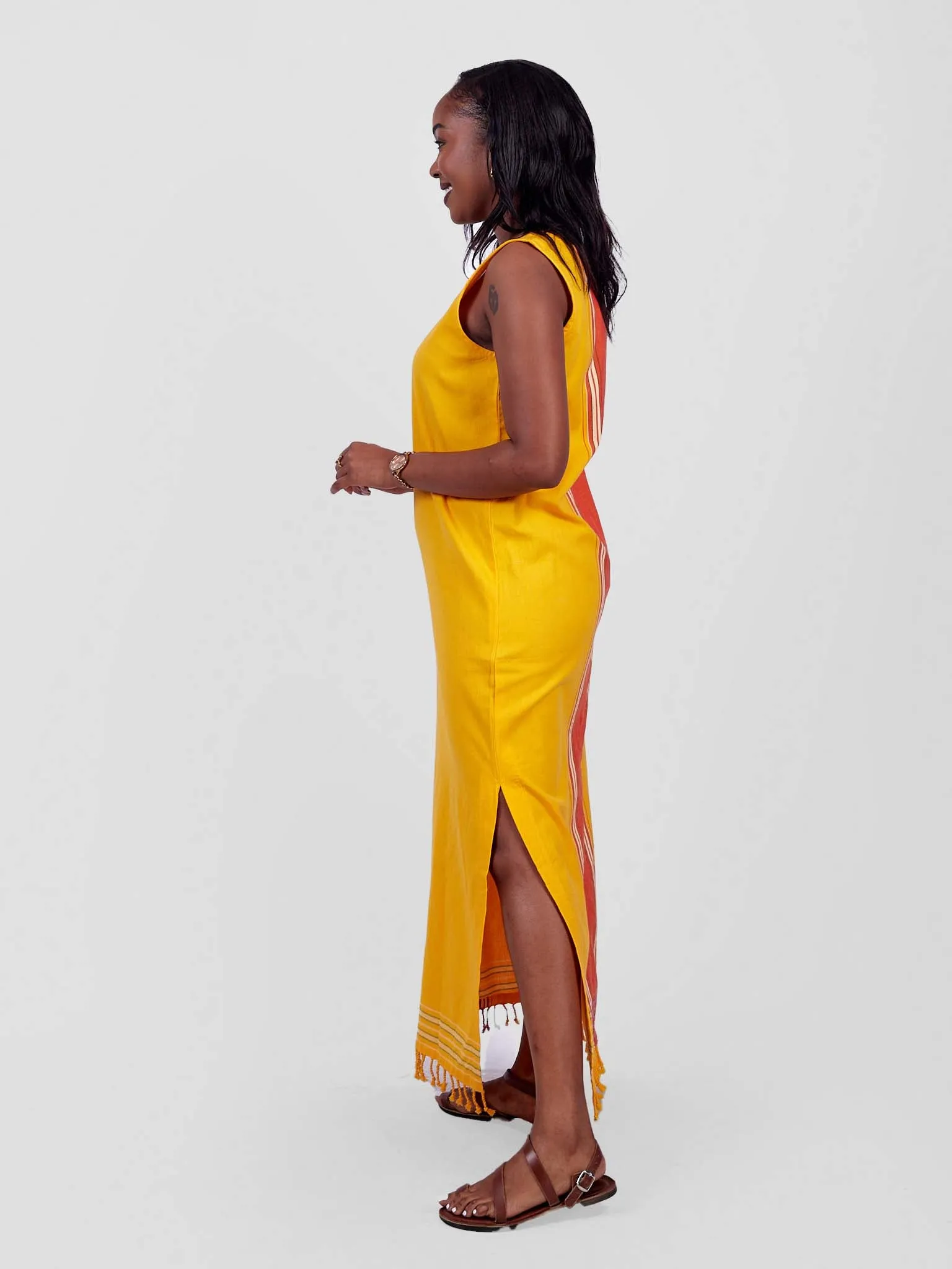 Kikoy Fitted Dress