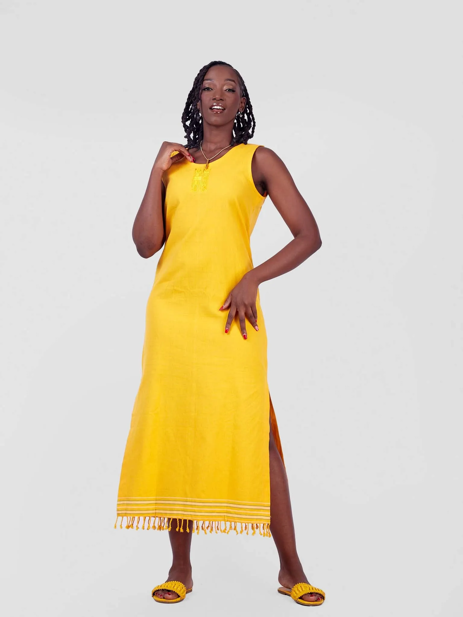 Kikoy Fitted Dress
