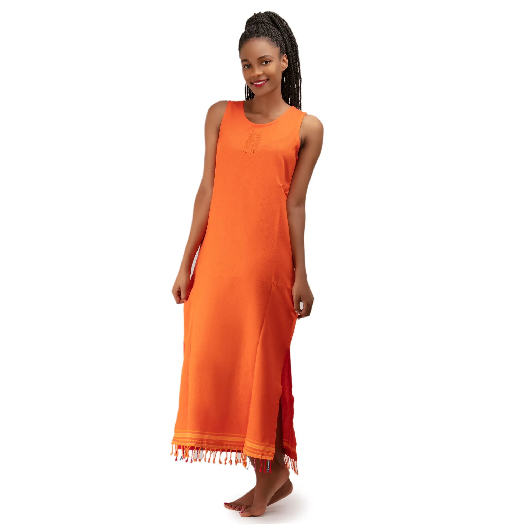 Kikoy Fitted Dress