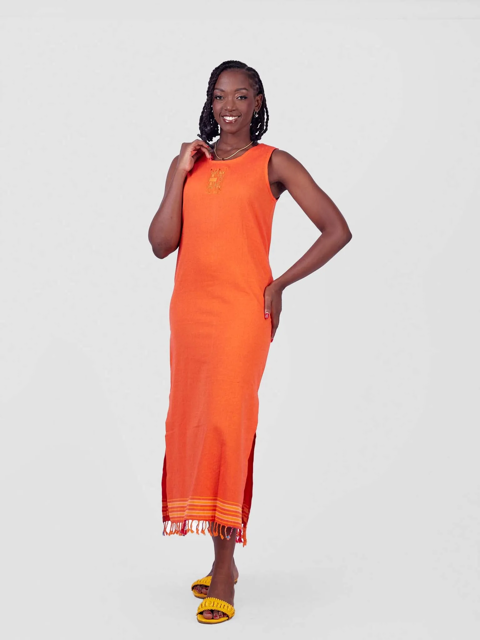 Kikoy Fitted Dress