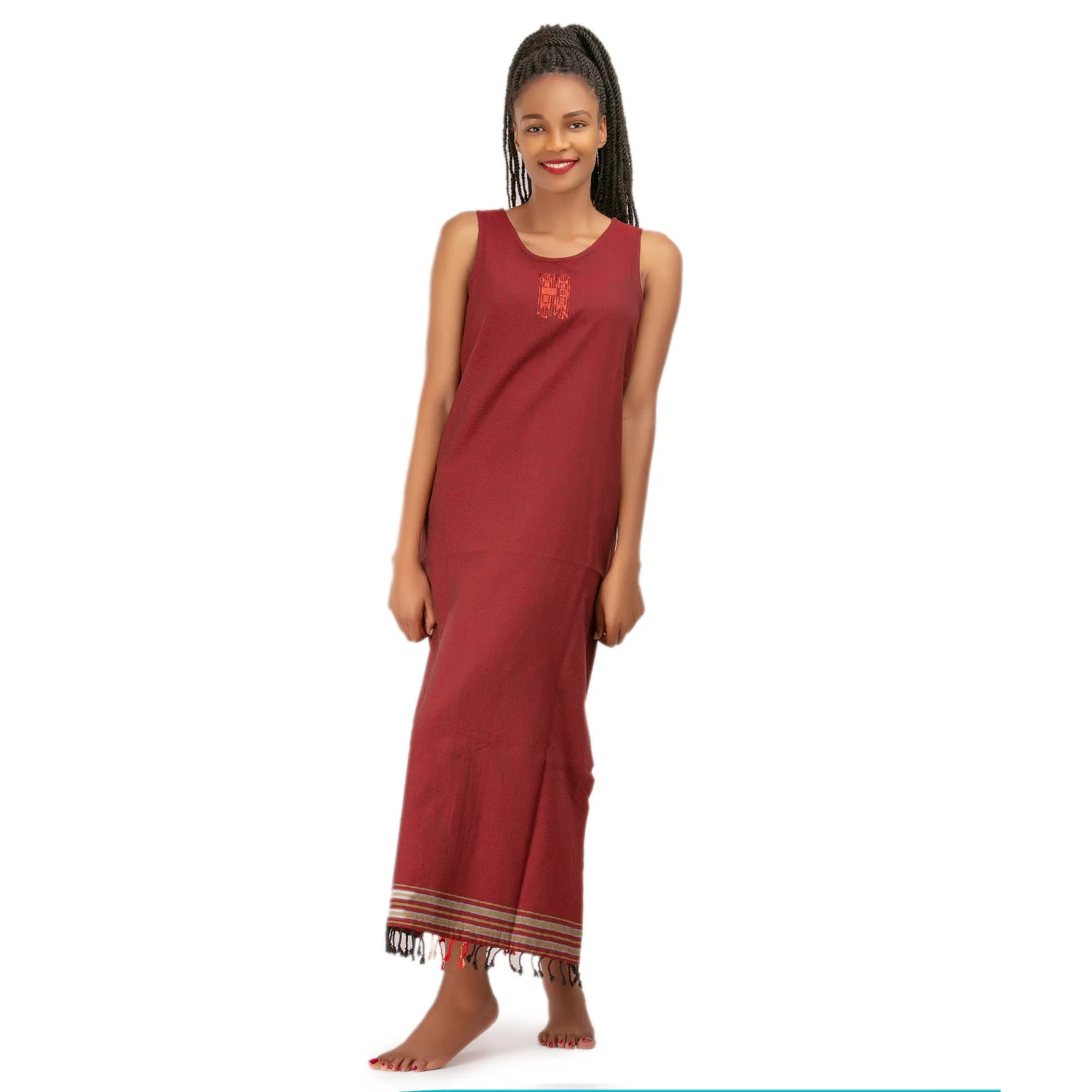 Kikoy Fitted Dress