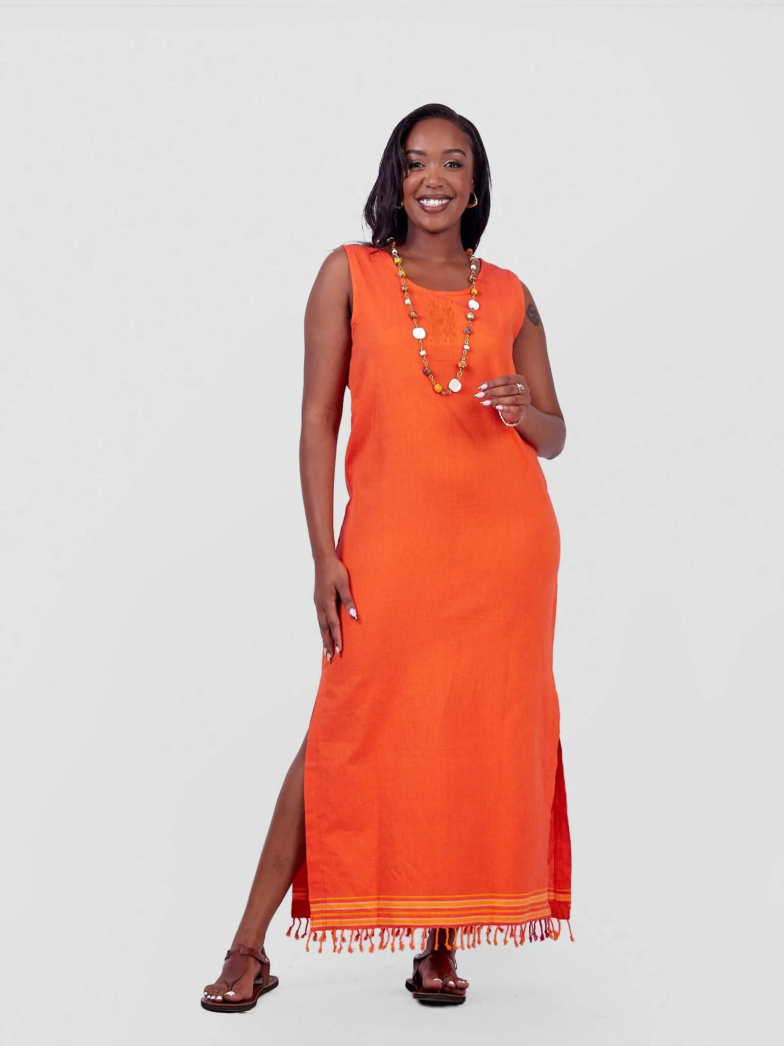Kikoy Fitted Dress