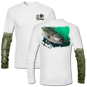 Large Mouth Bass Longsleeve Performance Shirt