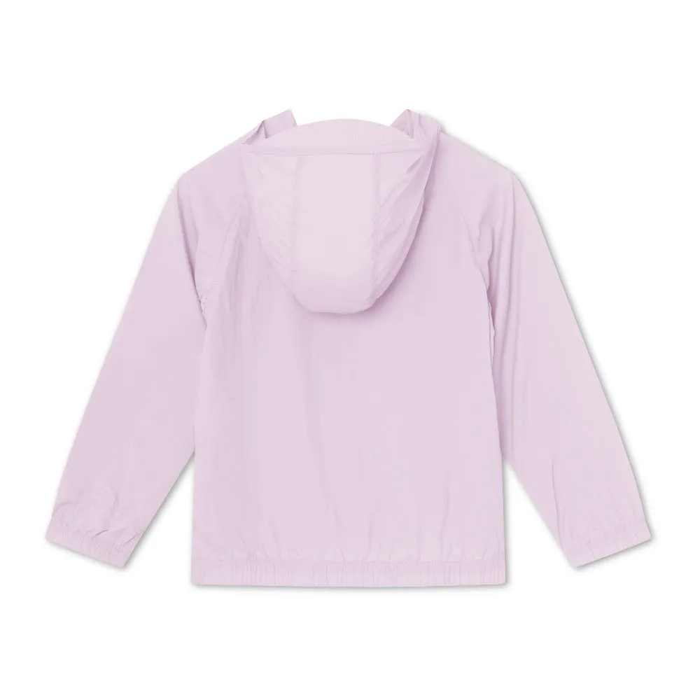 Light Purple Printed Logo Jacket