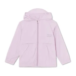 Light Purple Printed Logo Jacket