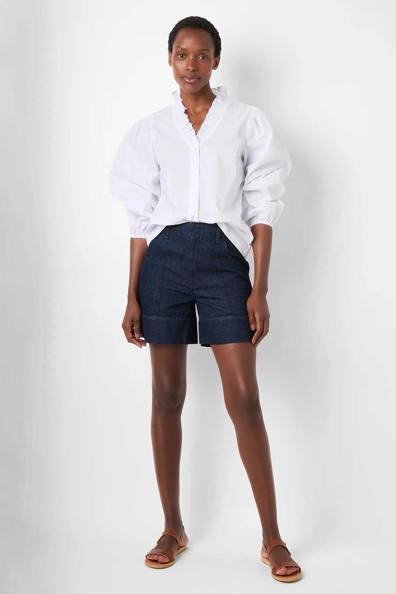 Lillian Denim Short - Rinse Wash