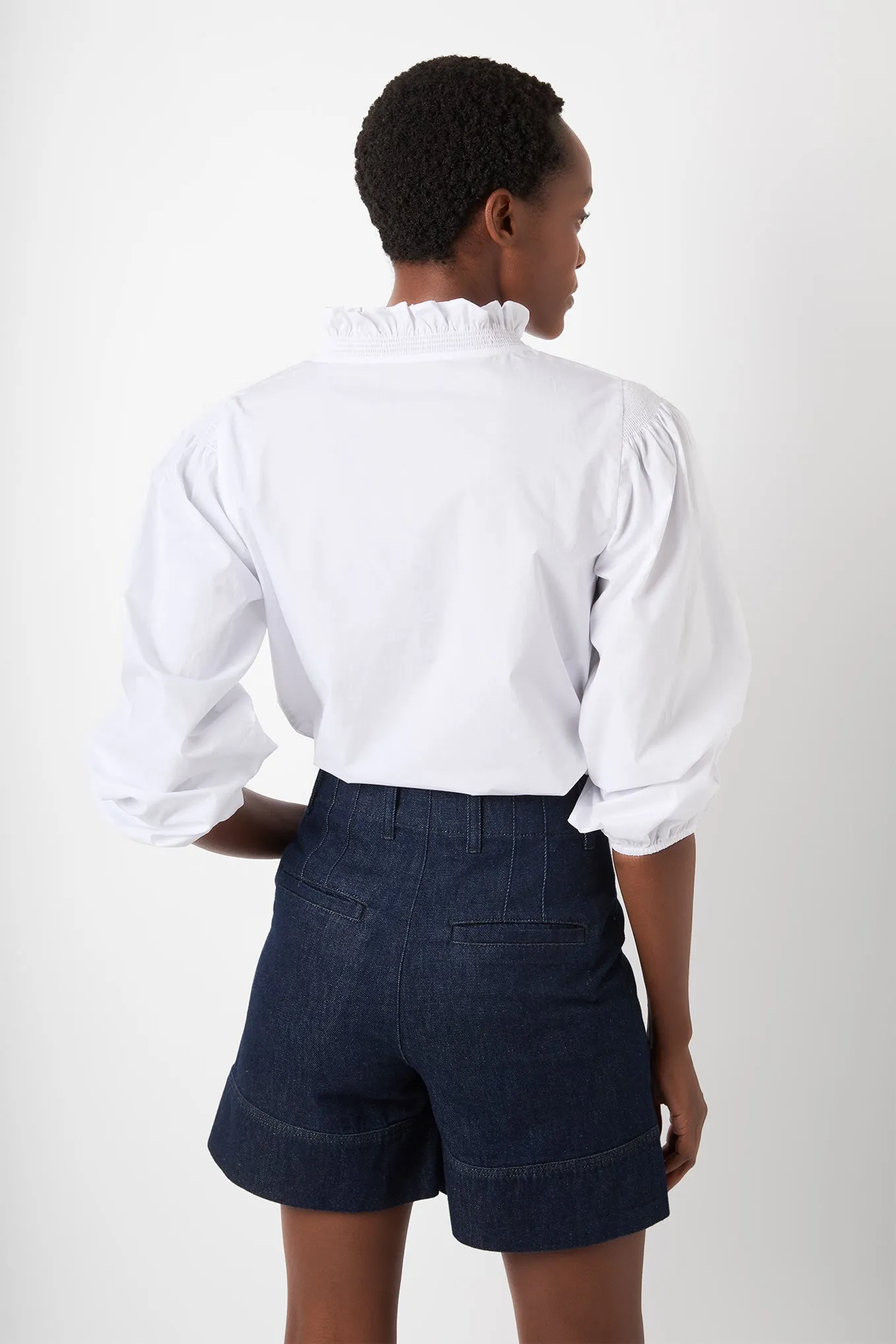 Lillian Denim Short - Rinse Wash