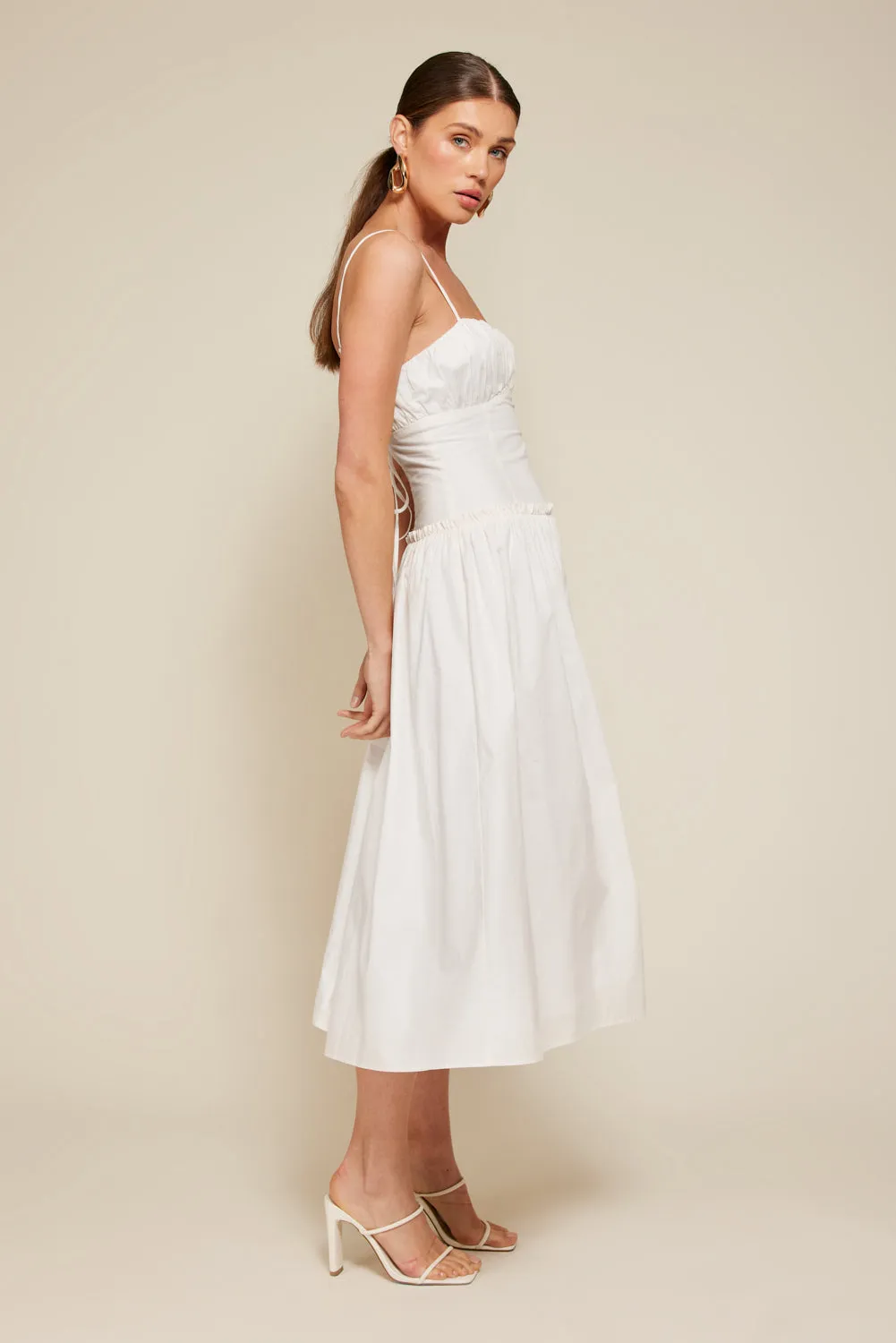 Line & Dot Maison Corset Maxi Dress