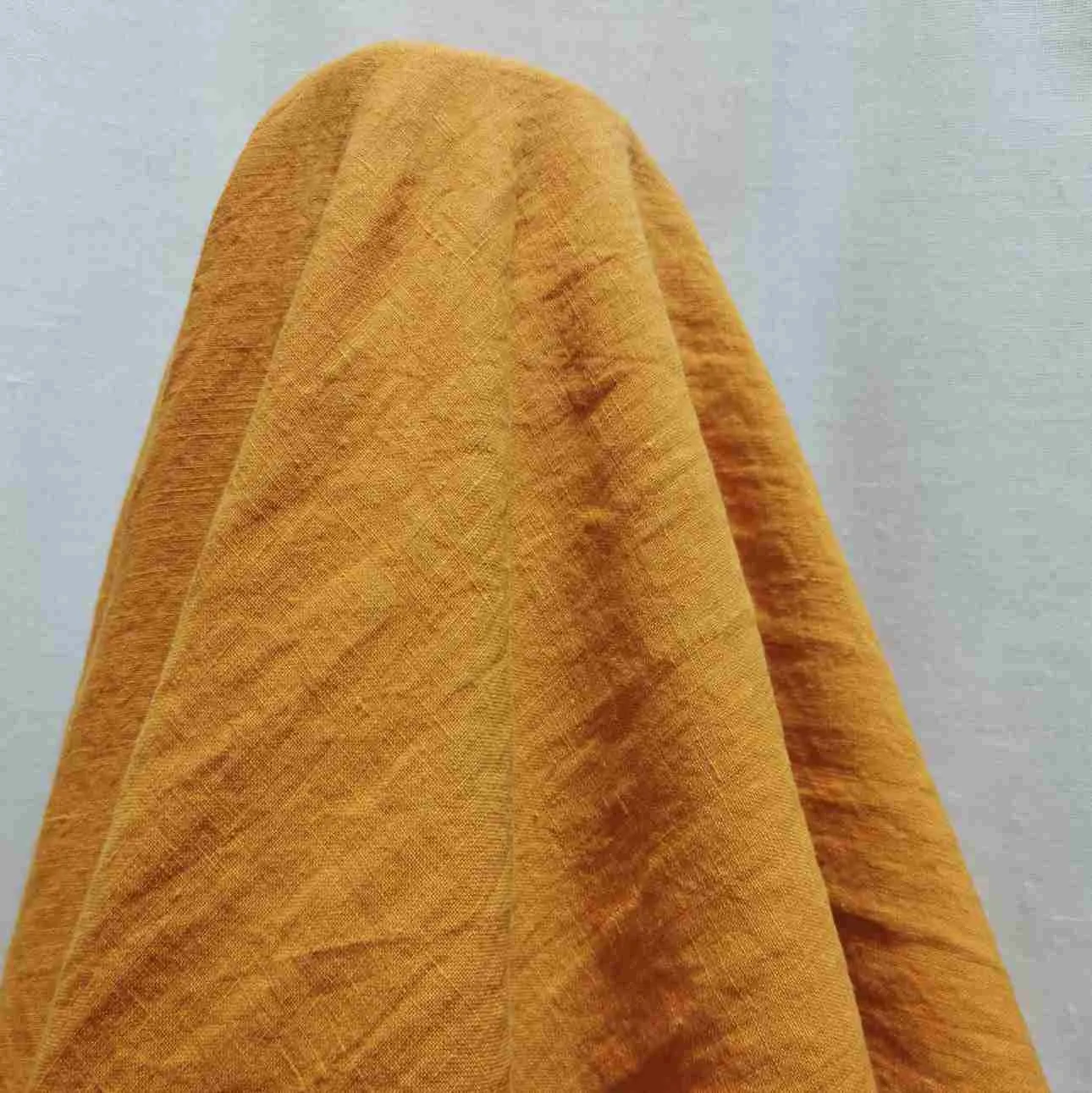 Linen Antique Wash, Pumpkin