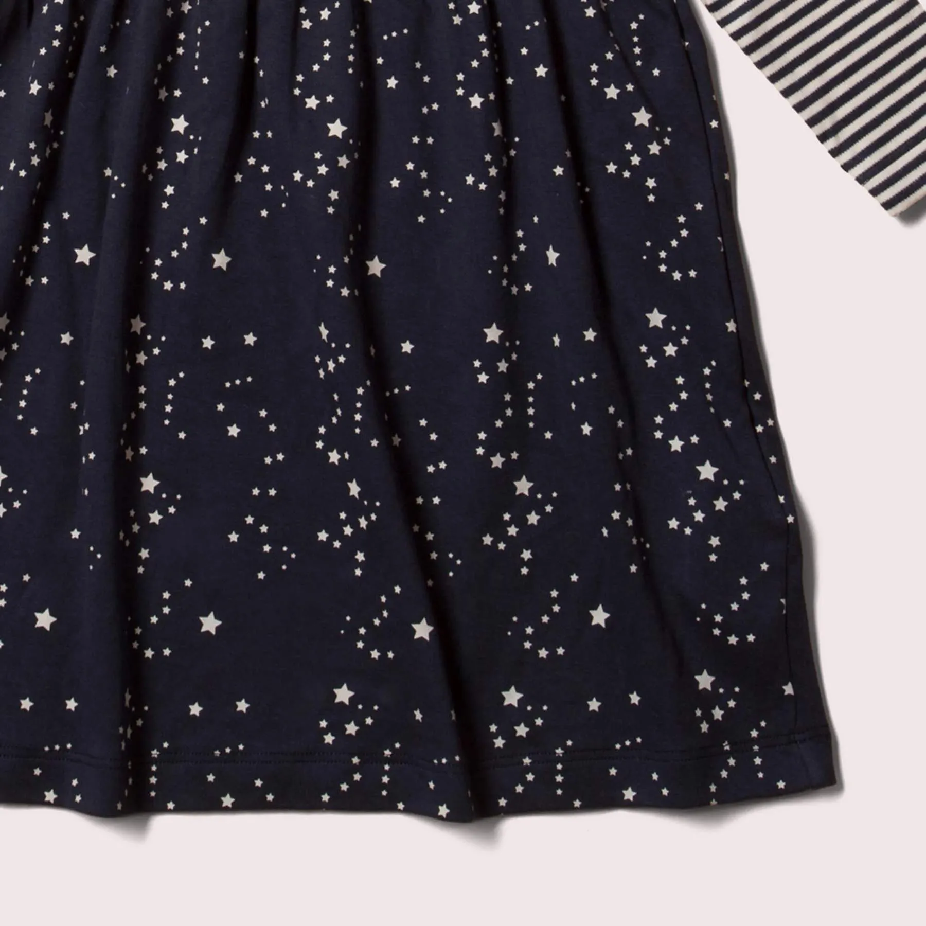 Little Green Radicals Starry Night Easy Peasy Dress (1-4yrs)