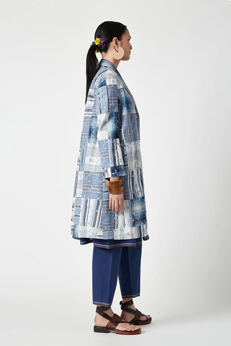 Lobelia Blue Long Jacket