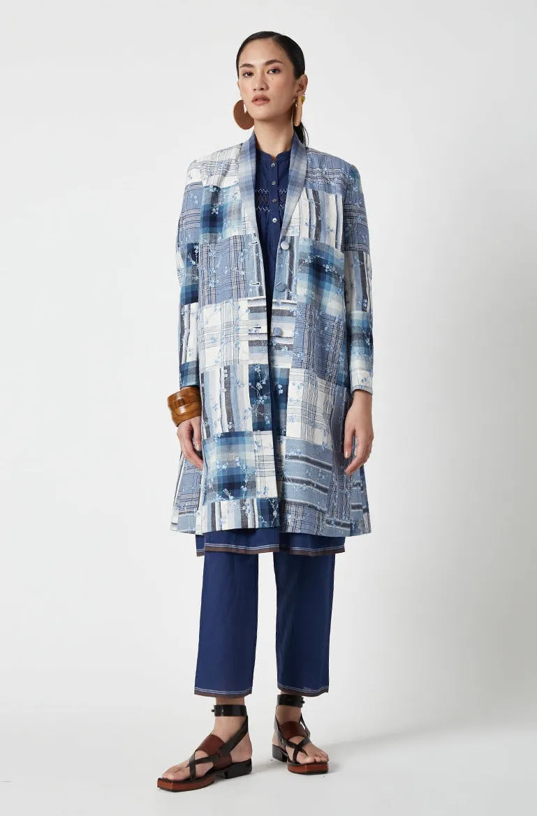 Lobelia Blue Long Jacket