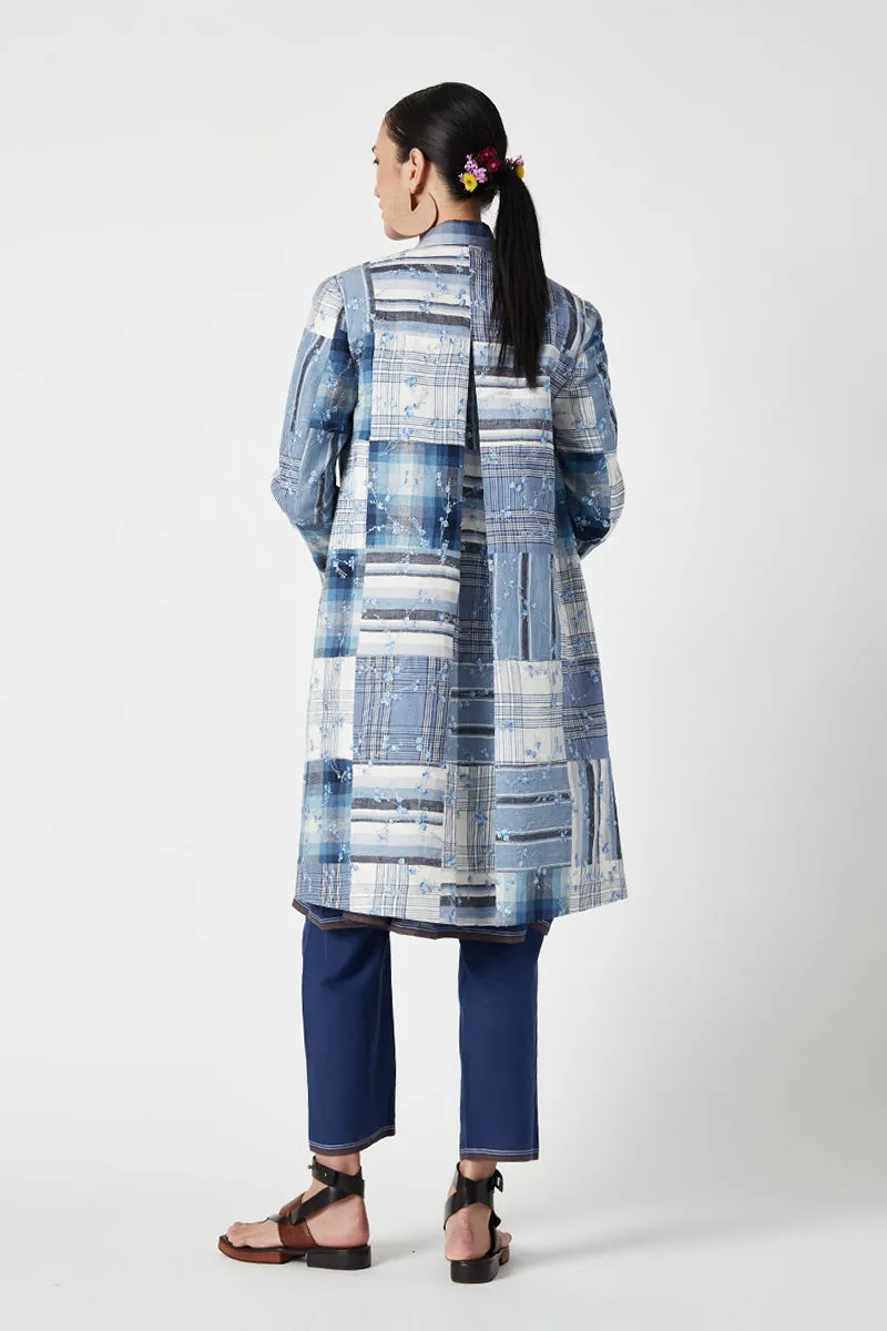 Lobelia Blue Long Jacket