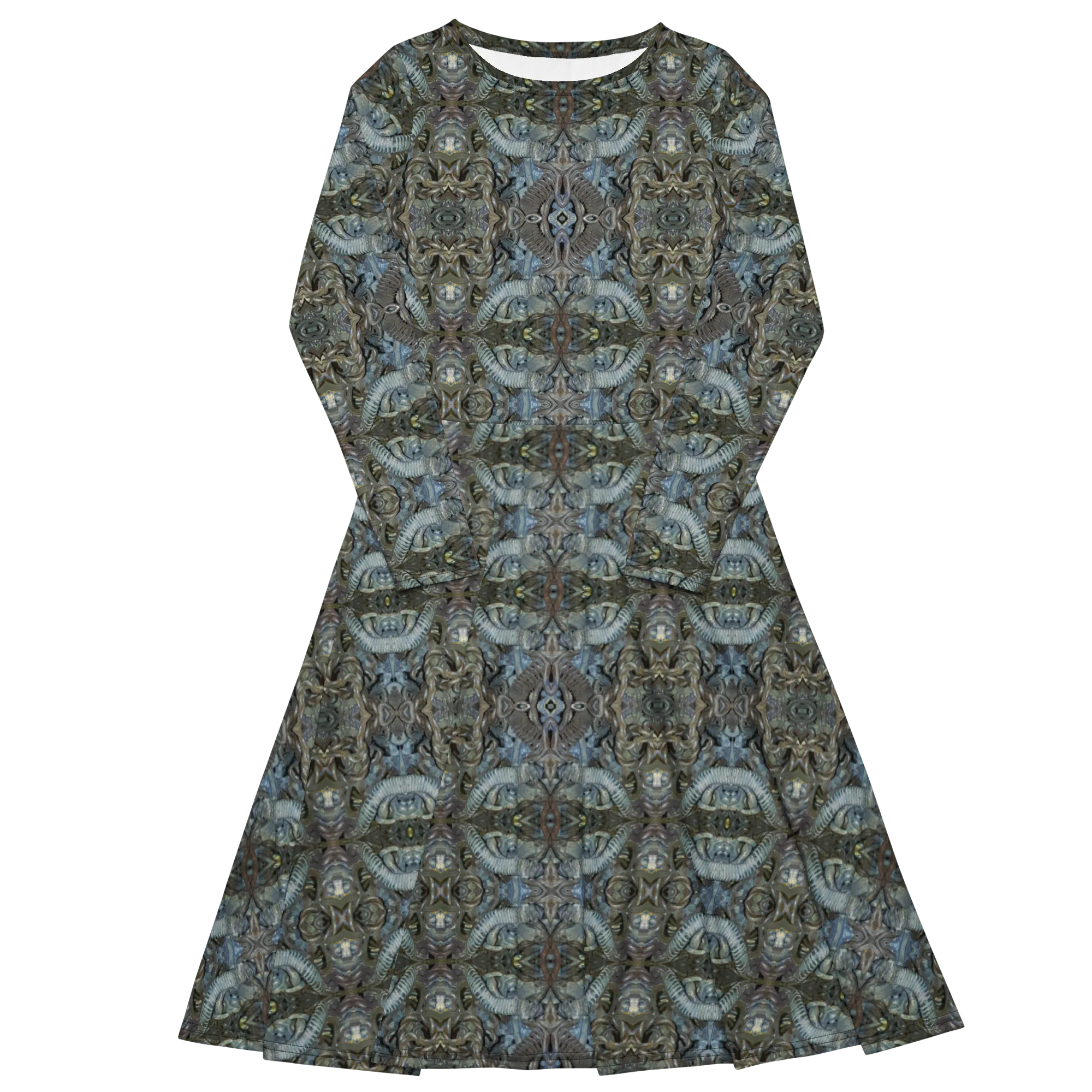 Long Sleeve Midi Dress (Her/Muliebris)(Grail Night Hoard Virtus 8.1) RJSTHS2022 RJS