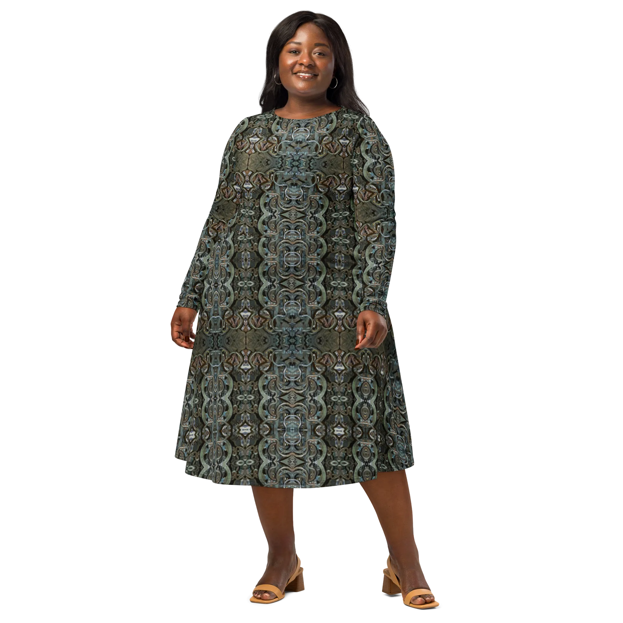 Long Sleeve Midi Dress (Her/Muliebris)(Grail Night Hoard Virtus 8.10) RJSTHS2022 RJS