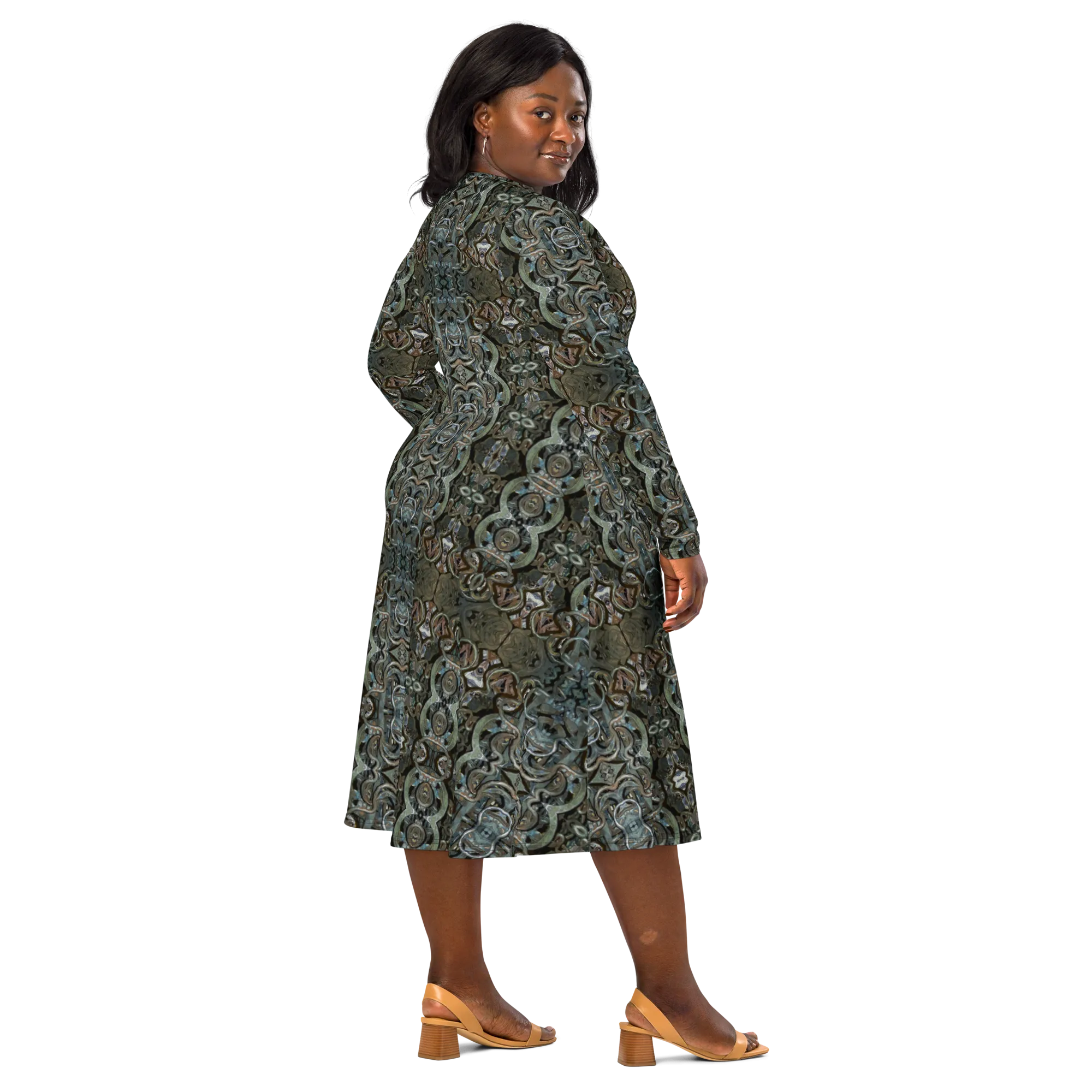 Long Sleeve Midi Dress (Her/Muliebris)(Grail Night Hoard Virtus 8.10) RJSTHS2022 RJS