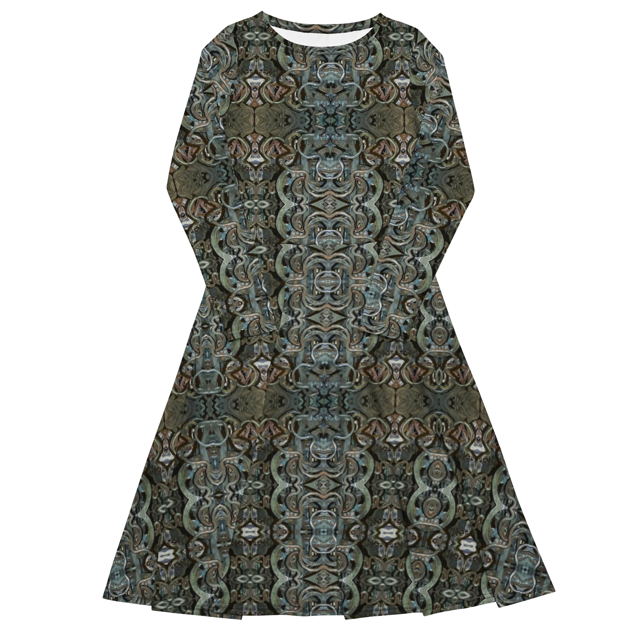 Long Sleeve Midi Dress (Her/Muliebris)(Grail Night Hoard Virtus 8.10) RJSTHS2022 RJS