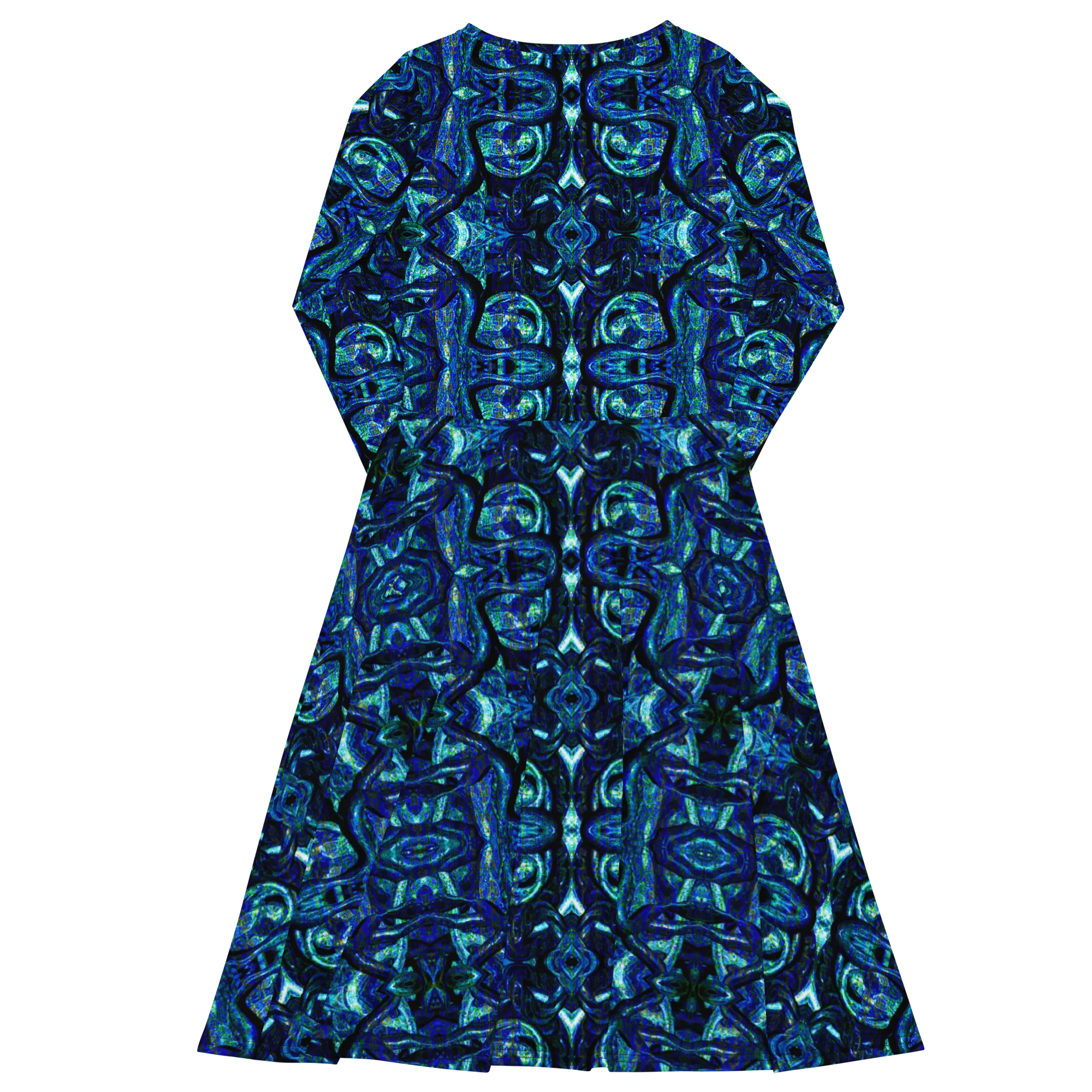 Long Sleeve Midi Dress (Her/Muliebris)(Pure Candy GNHV8.2.1 Blue Logo@Alchemic) RJSTHS2022 RJS