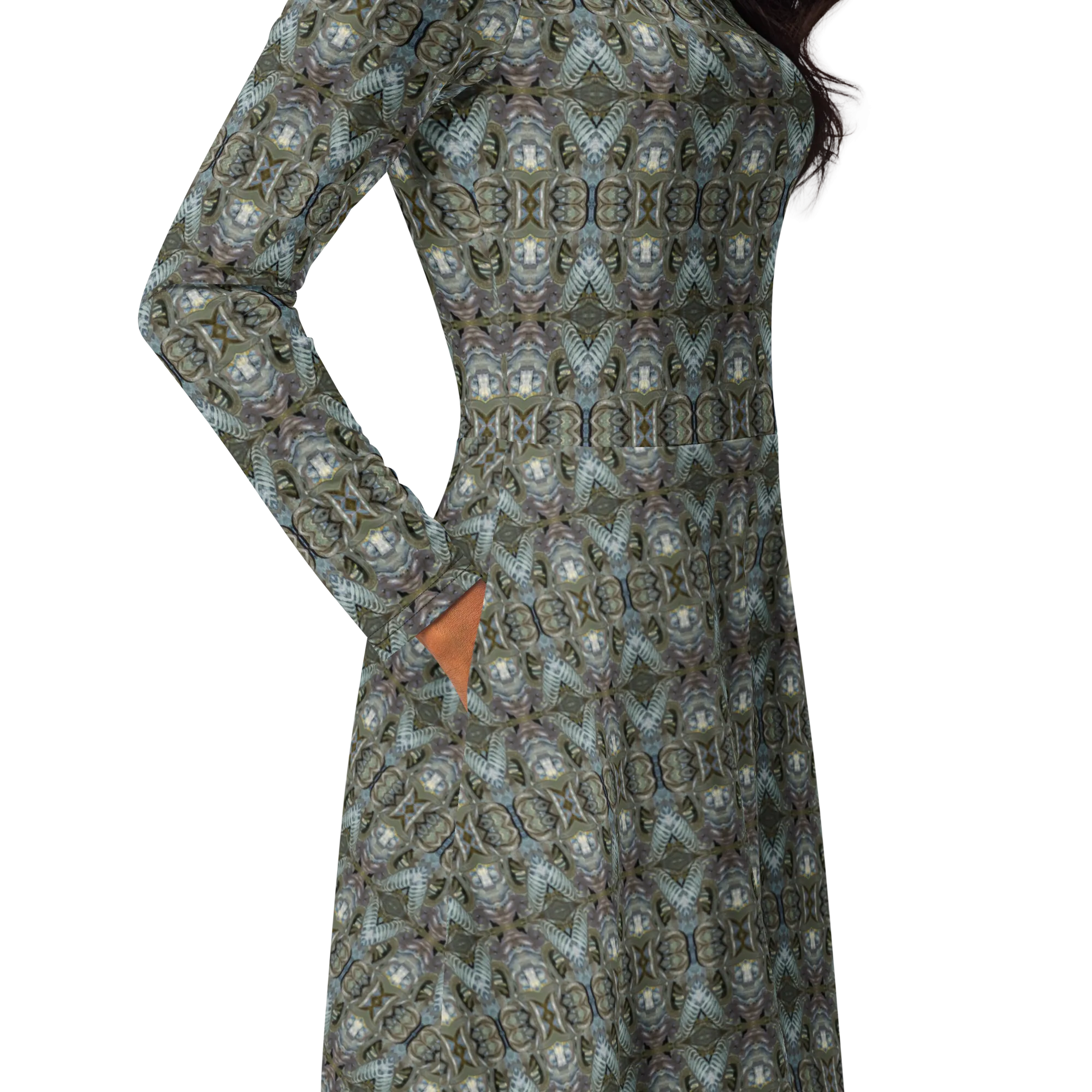 Long Sleeve Midi Dress (Her/Muliebris)(Pure Candy RJSTH@Alchemic) RJSTHS2022 RJS