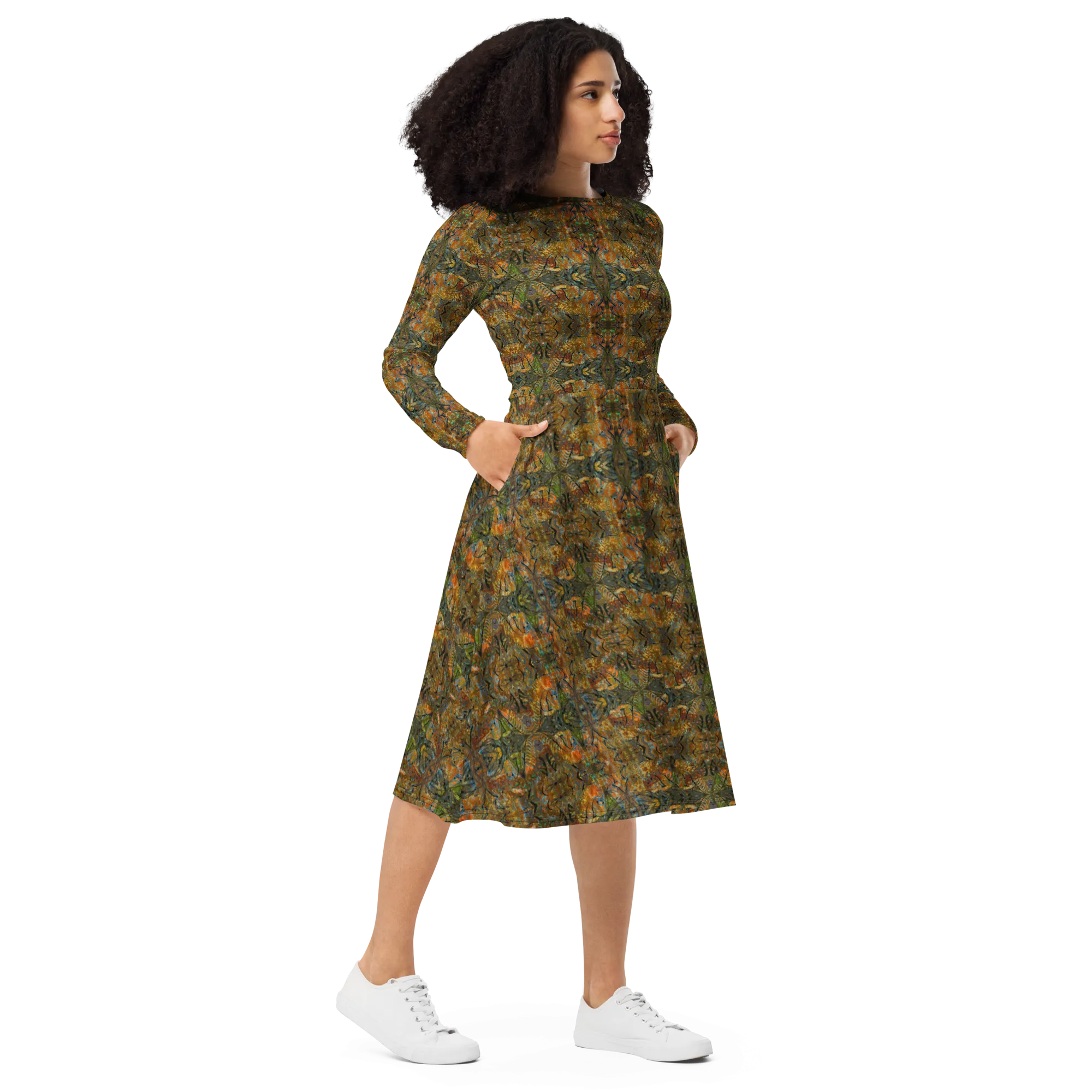 Long Sleeve Midi Dress (Her/Muliebris)(Pure Candy RJSTH@Alchemic) RJSTHS2022 RJS