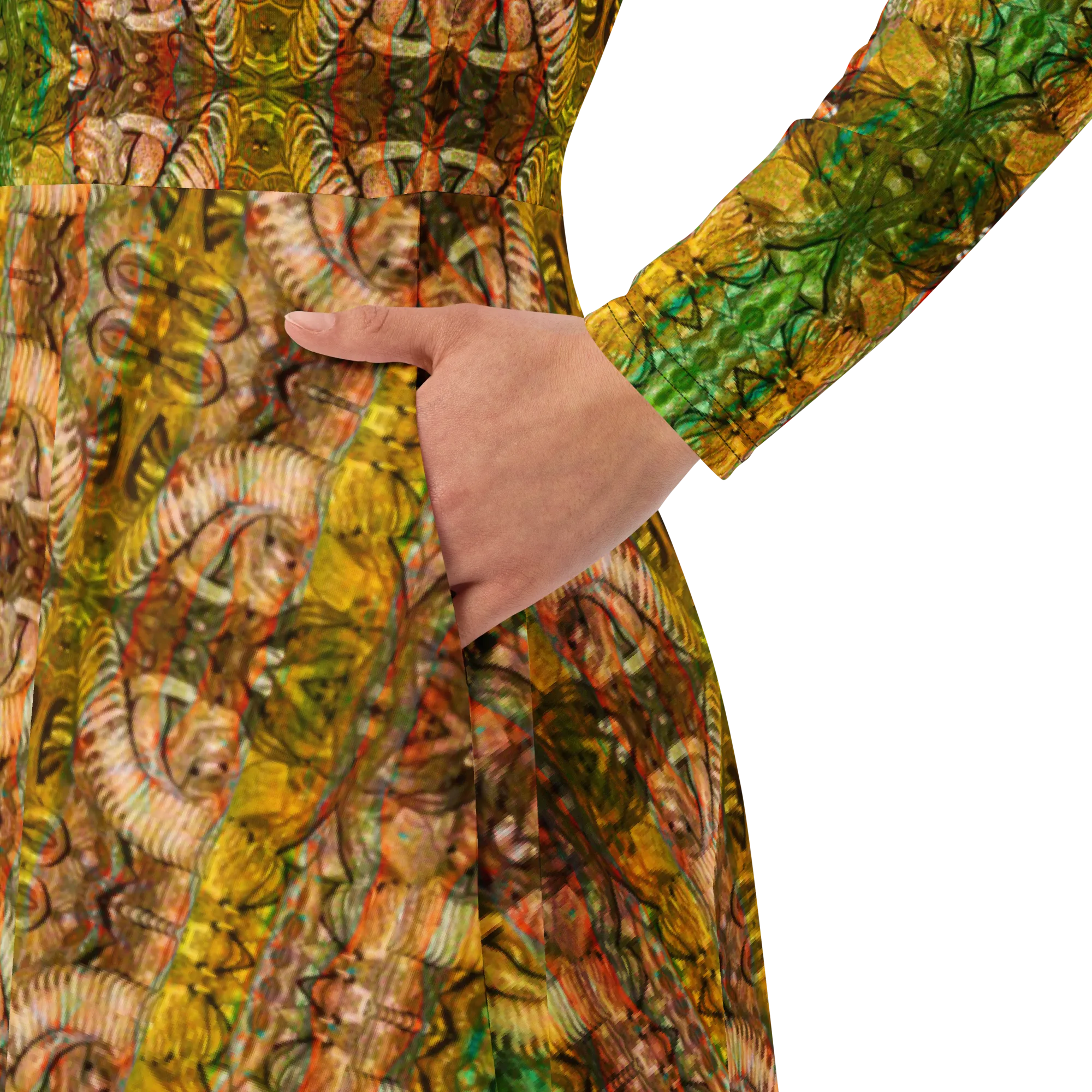 Long Sleeve Midi Dress (Her/Muliebris)(Pure Candy RJSTH@Alchemic) RJSTHS2022 RJS