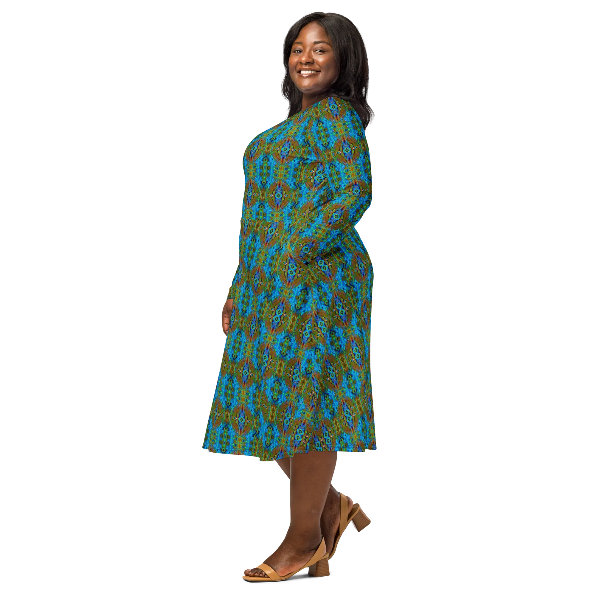 Long Sleeve Midi Dress (Her/Muliebris)(Pure Candy RJSTH@Alchemic) RJSTHS2022 RJS