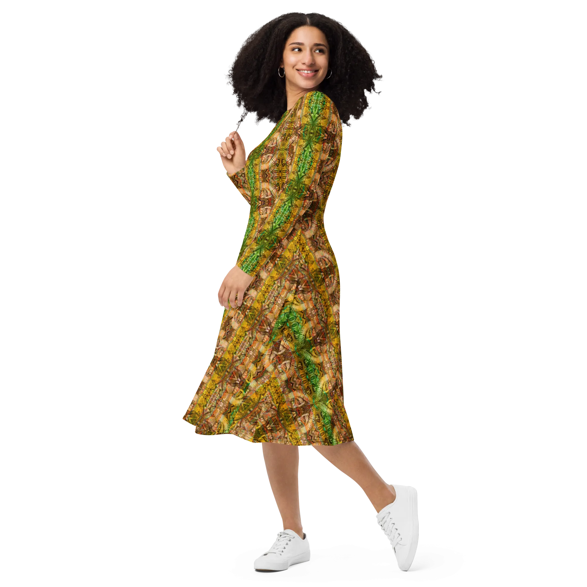 Long Sleeve Midi Dress (Her/Muliebris)(Pure Candy RJSTH@Alchemic) RJSTHS2022 RJS