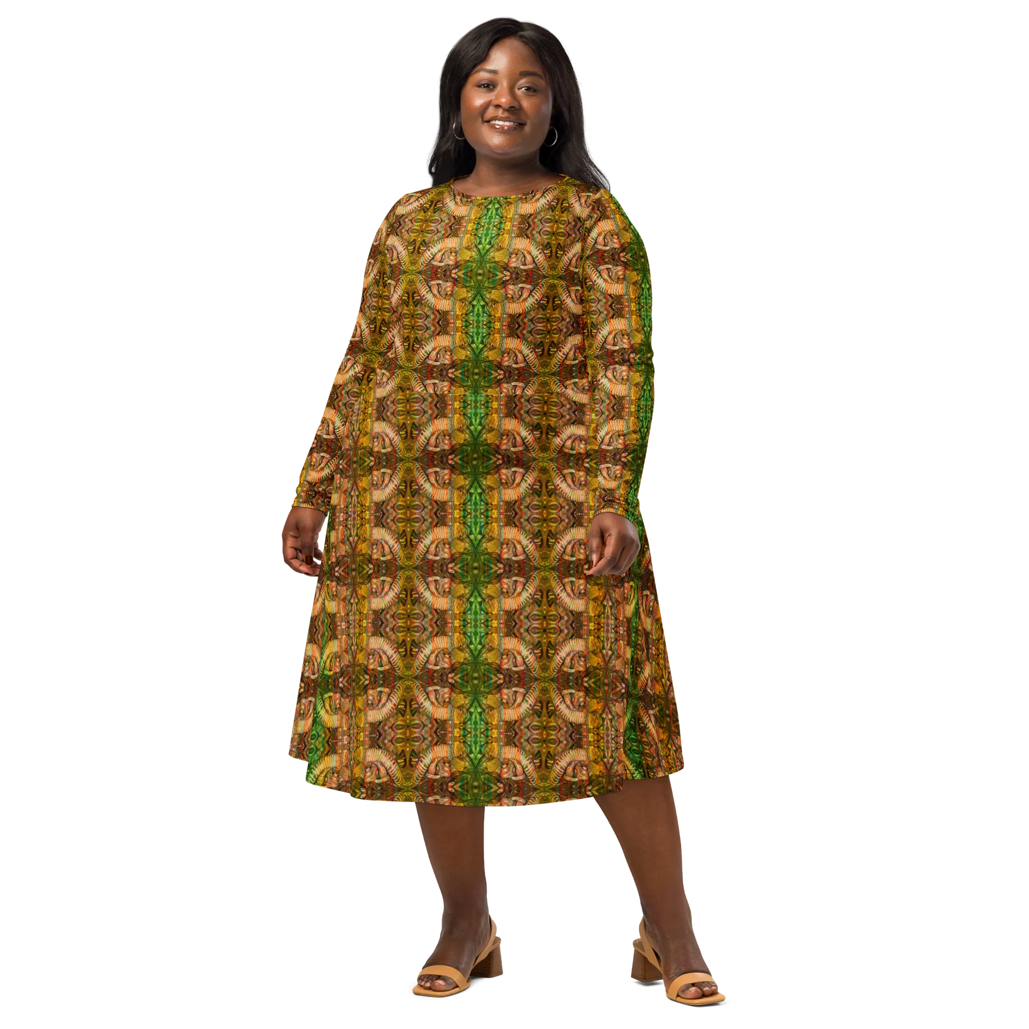 Long Sleeve Midi Dress (Her/Muliebris)(Pure Candy RJSTH@Alchemic) RJSTHS2022 RJS