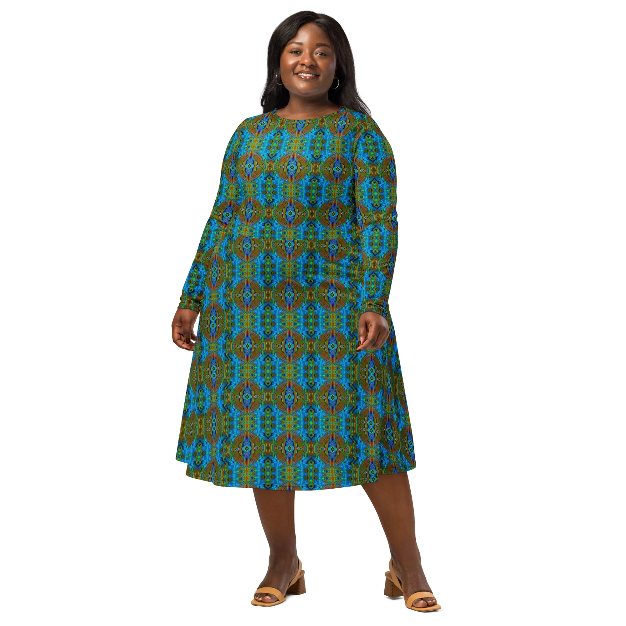 Long Sleeve Midi Dress (Her/Muliebris)(Pure Candy RJSTH@Alchemic) RJSTHS2022 RJS