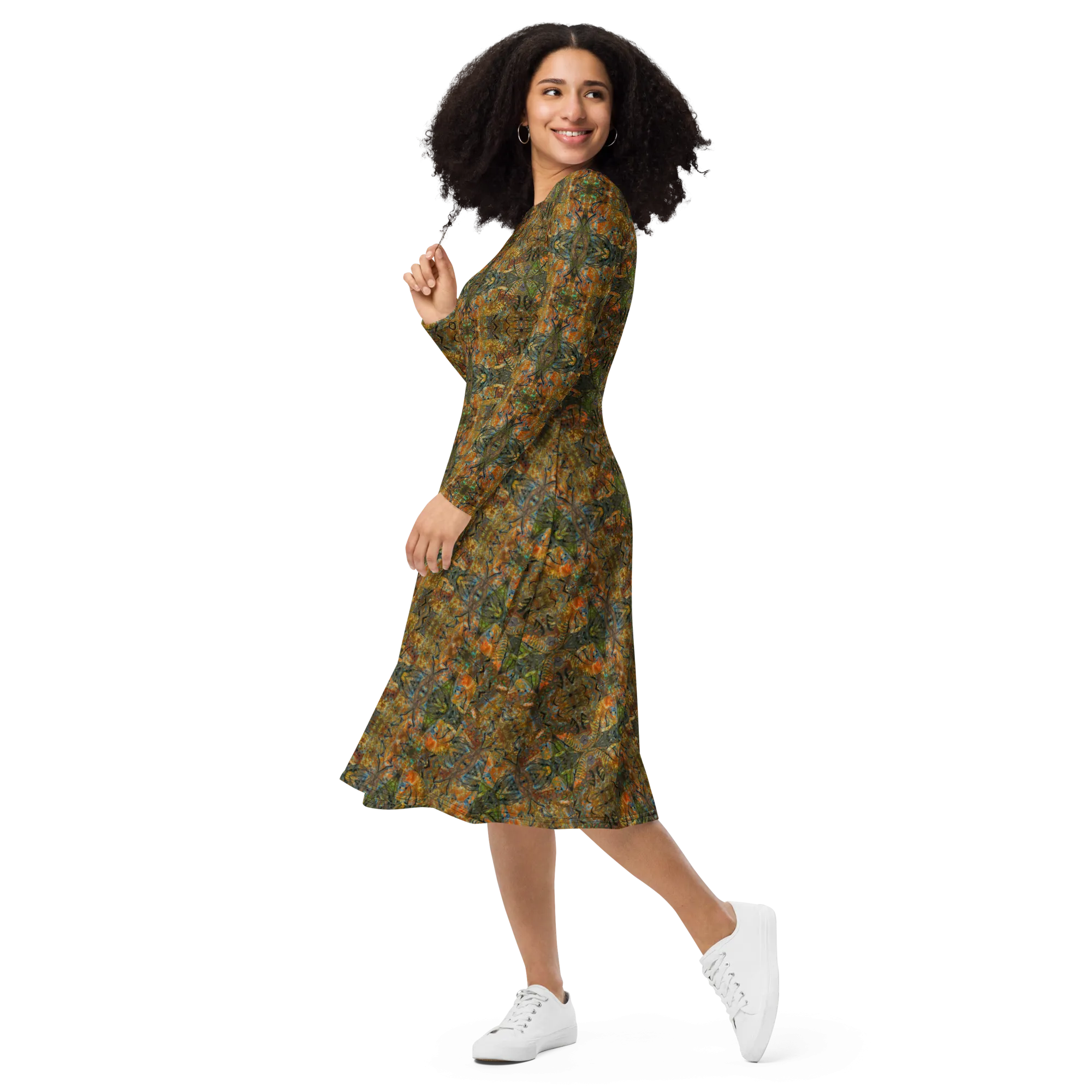 Long Sleeve Midi Dress (Her/Muliebris)(Pure Candy RJSTH@Alchemic) RJSTHS2022 RJS