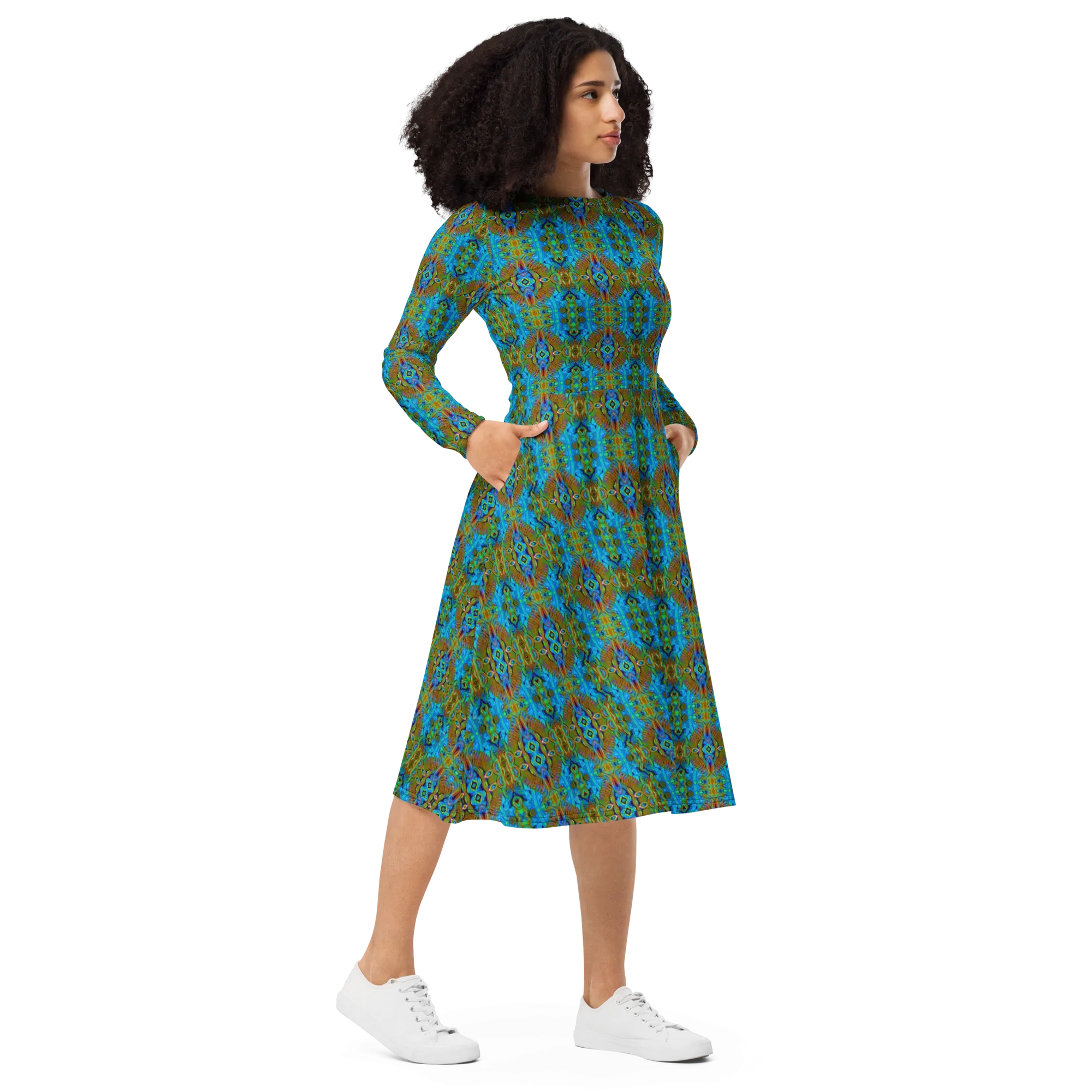 Long Sleeve Midi Dress (Her/Muliebris)(Pure Candy RJSTH@Alchemic) RJSTHS2022 RJS